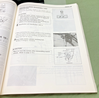 GENUINE SUZUKI 99500-35043-01E GSF600 SERVICE MANUAL 1995