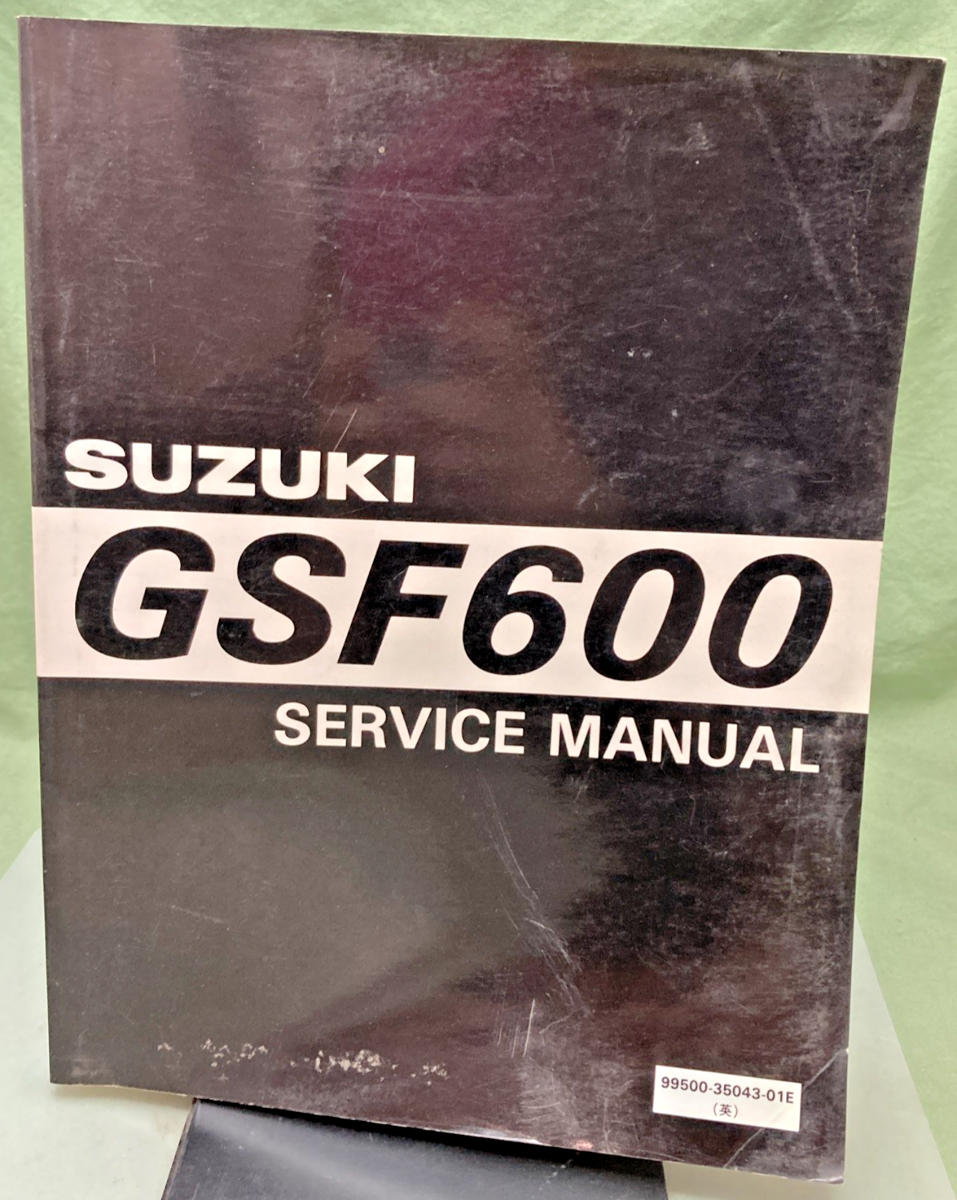 GENUINE SUZUKI 99500-35043-01E GSF600 SERVICE MANUAL 1995