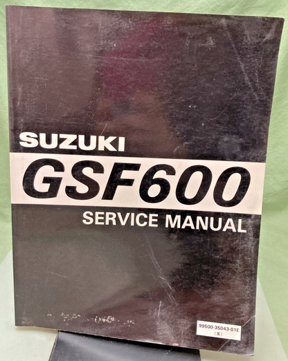 GENUINE SUZUKI 99500-35043-01E GSF600 SERVICE MANUAL 1995