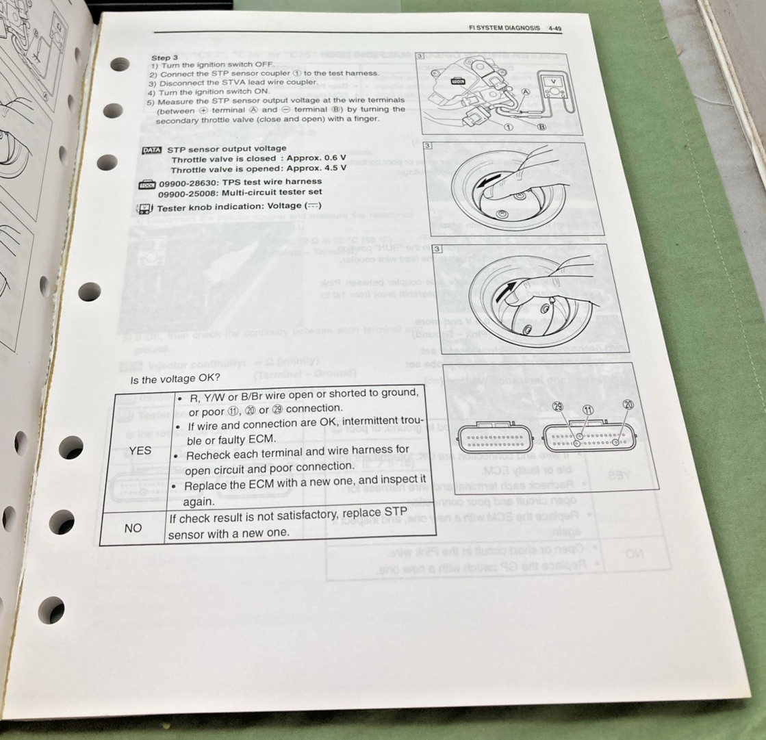 GENUINE SUZUKI 99500-35090-03E GSX-R600 SERVICE MANUAL 2004