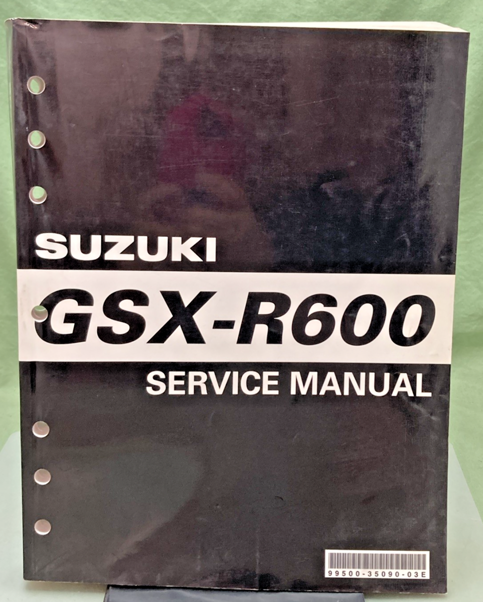GENUINE SUZUKI 99500-35090-03E GSX-R600 SERVICE MANUAL 2004
