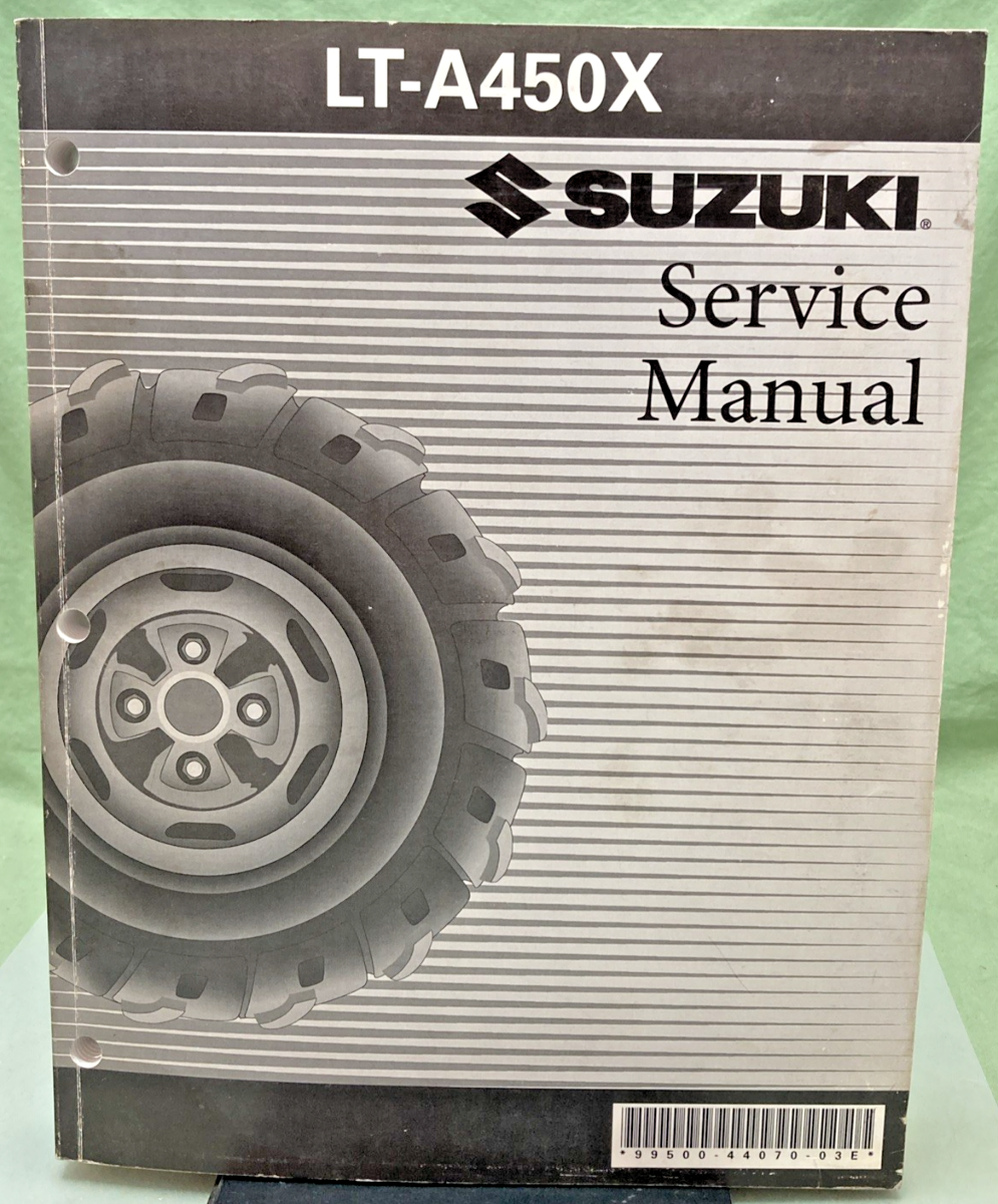 GENUINE SUZUKI 99500-44070-03E LT-A450X SERVICE MANUAL 2006