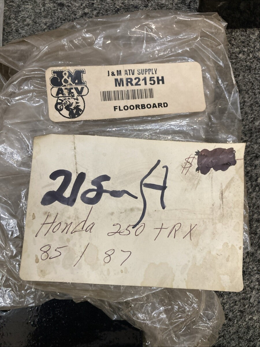 New Genuine J&M MR215H Honda 250 TRX Floorboard