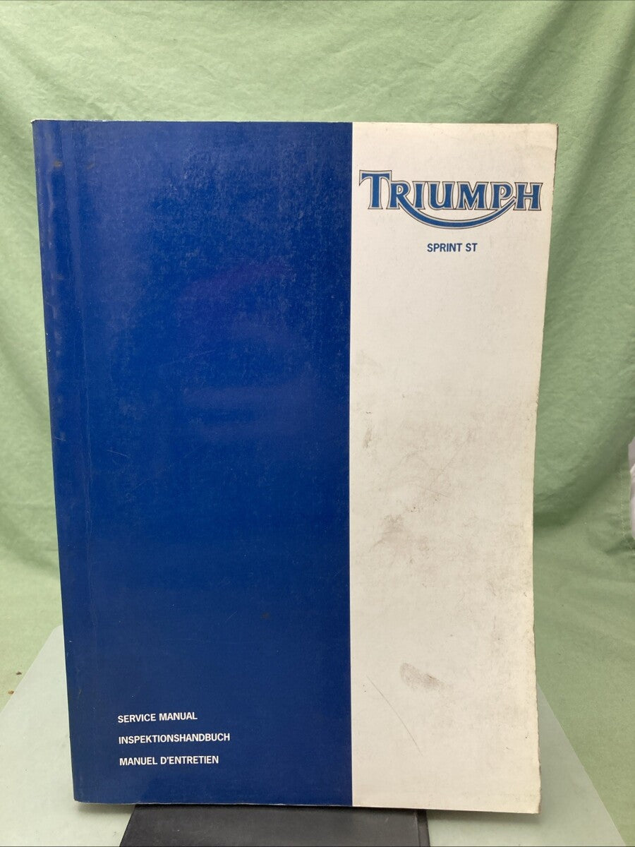 GENUINE TRIUMPH 3850760 SPRINT ST SERVICE MANUAL 1998