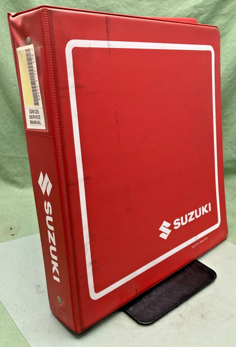 NEW GENUINE SUZUKI 99500-31007-03E GN125 SERVICE MANUAL 1990