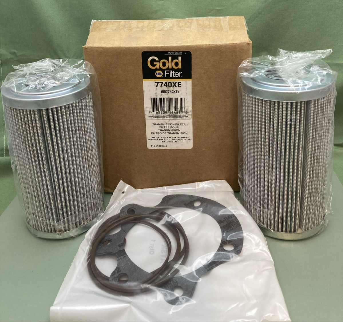 NEW GENUINE NAPA 7740XE TRANSMISSION FILTER KIT 557740XE