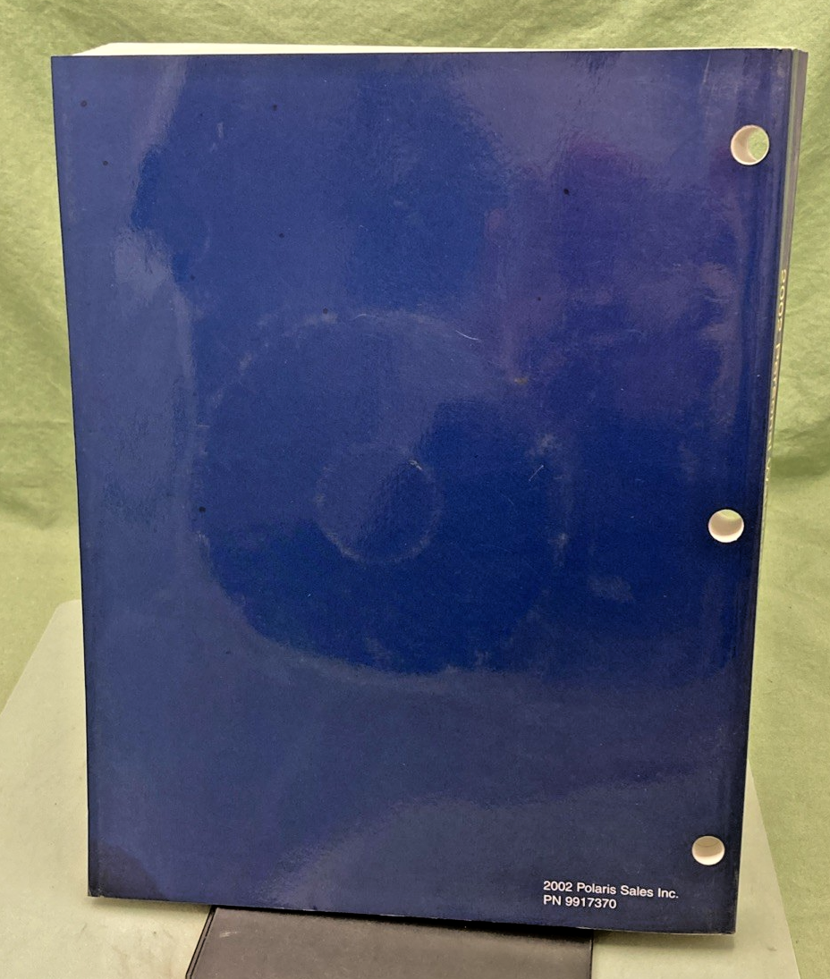 GENUINE POLARIS 9917370 PERSONAL WATERCRAFT SERVICE MANUAL 2002