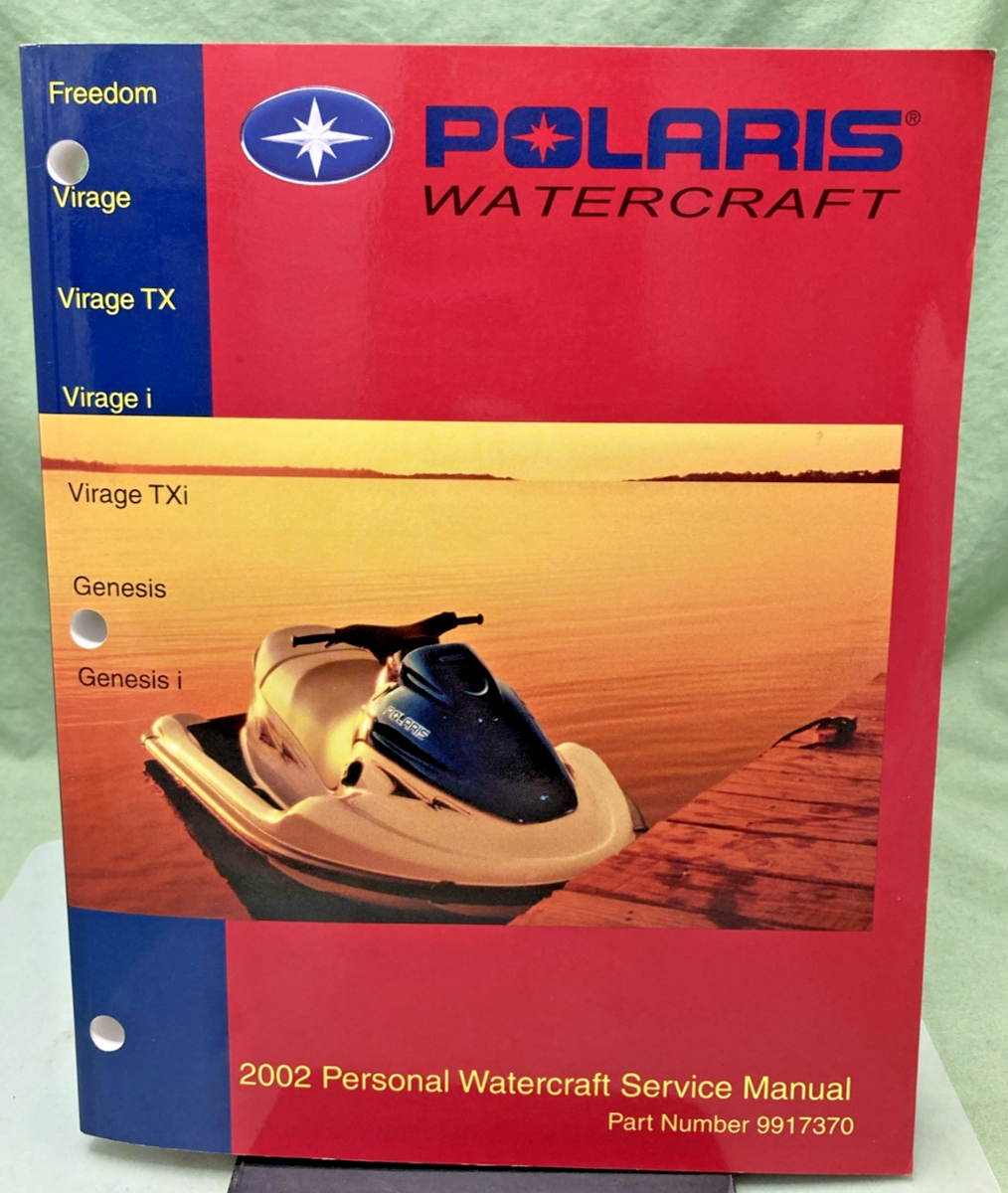 GENUINE POLARIS 9917370 PERSONAL WATERCRAFT SERVICE MANUAL 2002