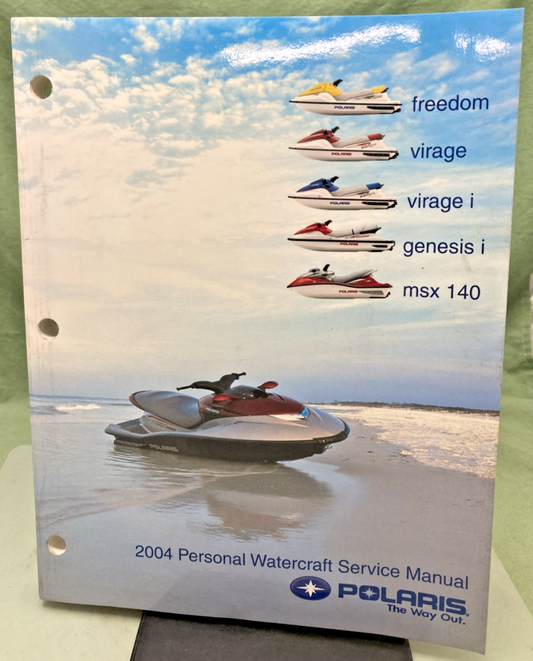 GENUINE POLARIS 9919061 PERSONAL WATERCRAFT SERVICE MANUAL 2004