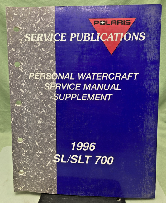 GENUINE POLARIS 9913365 SL/SLT 700 SERVICE MANUAL SUPPLEMENT 1996