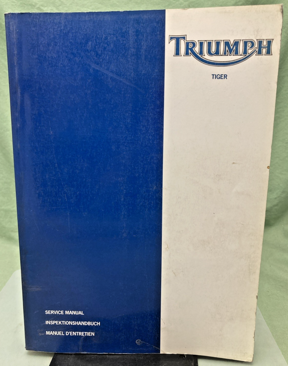 GENUINE TRIUMPH 3850775 TIGER SERVICE MANUAL 1999