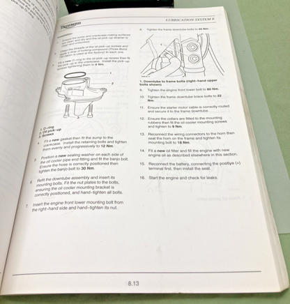 GENUINE TRIUMPH T3850907 BONNEVILLE SERVICE MANUAL 2000