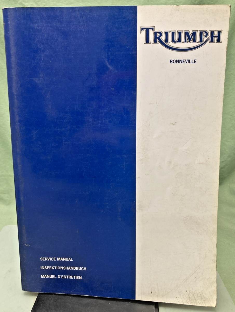 GENUINE TRIUMPH T3850907 BONNEVILLE SERVICE MANUAL 2000