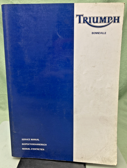 GENUINE TRIUMPH T3850907 BONNEVILLE SERVICE MANUAL 2000