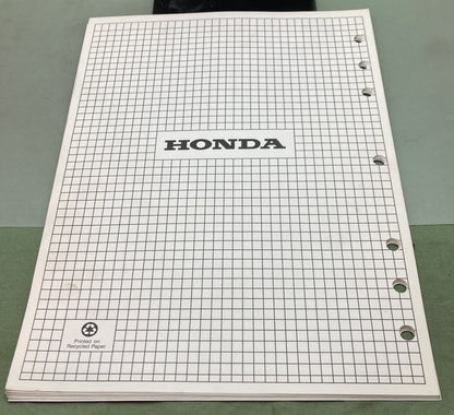 Genuine Honda 61ZT300Z EX700c Generator Shop Manual 1999