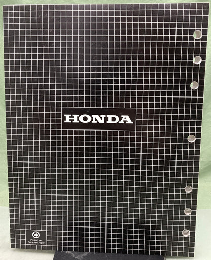 Genuine Honda 61ZD100X EM6000GP Generator Shop Manual 1999