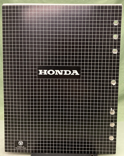 Genuine Honda 61ZS400 EZ3500 EZ5000 Generator Shop Manual 1996