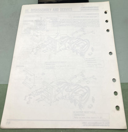 Genuine Honda 61ZB701Z EX3300S EX4500S Generator Supp. Shop Manual 1992