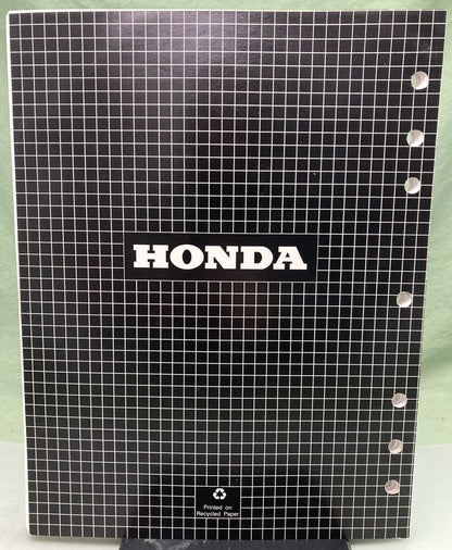 Genuine Honda 61ZT200 EN2000/2500 Generator Shop Manual 1998