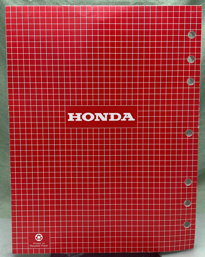 Genuine Honda 61ZJ110 GX610K1, GX620K1 Shop Manual 1999