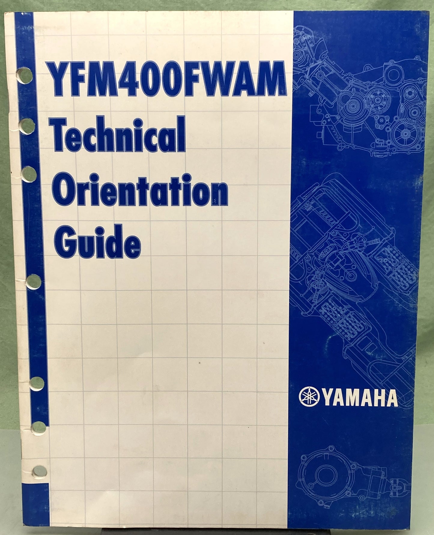 Genuine Yamaha YFM400FWAM Technical Orientation Guide 1999
