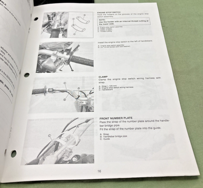 GENUINE SUZUKI 99505-01038-03E DR-Z125K8/LK8 ASSY AND PRE-DELIVERY SER. GUIDE 07