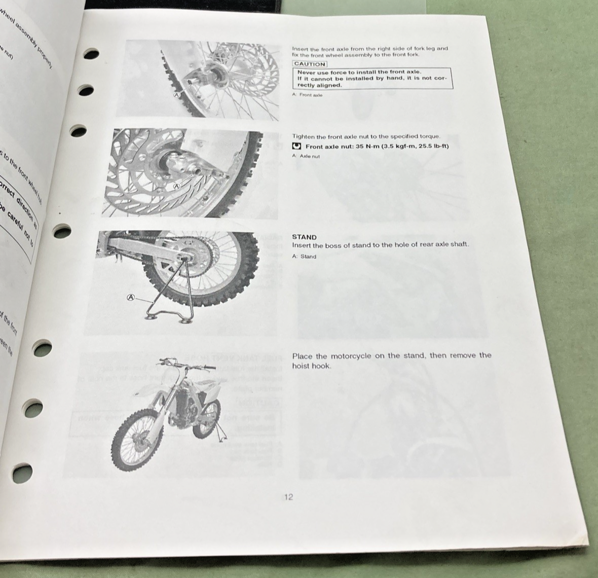 GENUINE SUZUKI 99505-01135-03E RM-Z450K5 ASSY AND PRE-DELIVERY SERVICE GUIDE '04