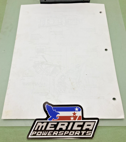 GENUINE SUZUKI 99505-01070-03E RMX450ZL0 ASSY AND PRE-DELIVERY SERVICE GUIDE '09