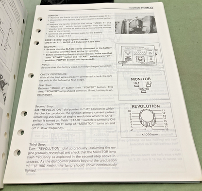 GENUINE SUZUKI 99500-31031-03E DR125SE SERVICE MANUAL 1993