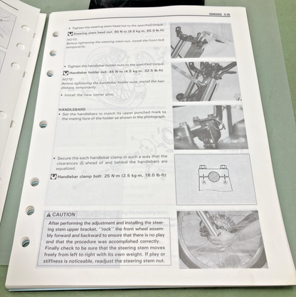 GENUINE SUZUKI 99500-41101-03E DR200SE SERVICE MANUAL 1995
