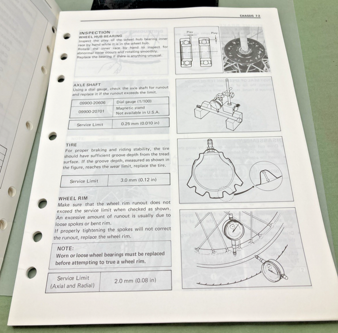 GENUINE SUZUKI 99500-41072-03E SP200 SERVICE MANUAL 1990