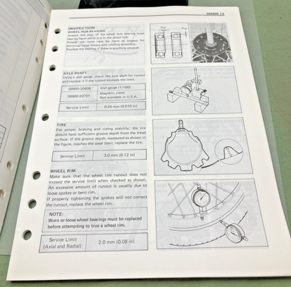 GENUINE SUZUKI 99500-41072-03E SP200 SERVICE MANUAL 1990