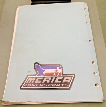 GENUINE SUZUKI 99500-42002-03E DR250 SERVICE MANUAL 1990