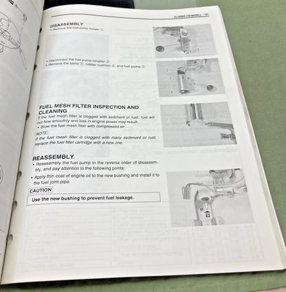 NEW GENUINE SUZUKI 99501-39550-03E VL1500 SUPPLEMENTARY SERVICE MANUAL