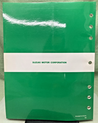 NEW GENUINE SUZUKI 99501-39550-03E VL1500 SUPPLEMENTARY SERVICE MANUAL