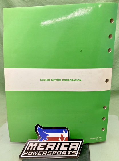 GENUINE SUZUKI 99500-39261-03E VZ1600 SERVICE MANUAL 2004