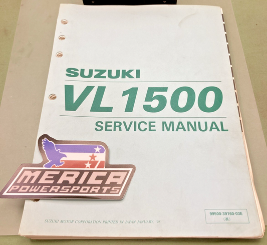 GENUINE SUZUKI 99500-39160-03E VL1500 SERVICE MANUAL 1998
