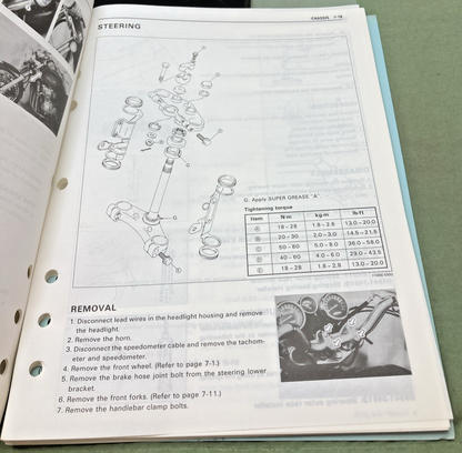 GENUINE SUZUKI 99500-39103-03E GSX1100G SERVICE MANUAL 1991