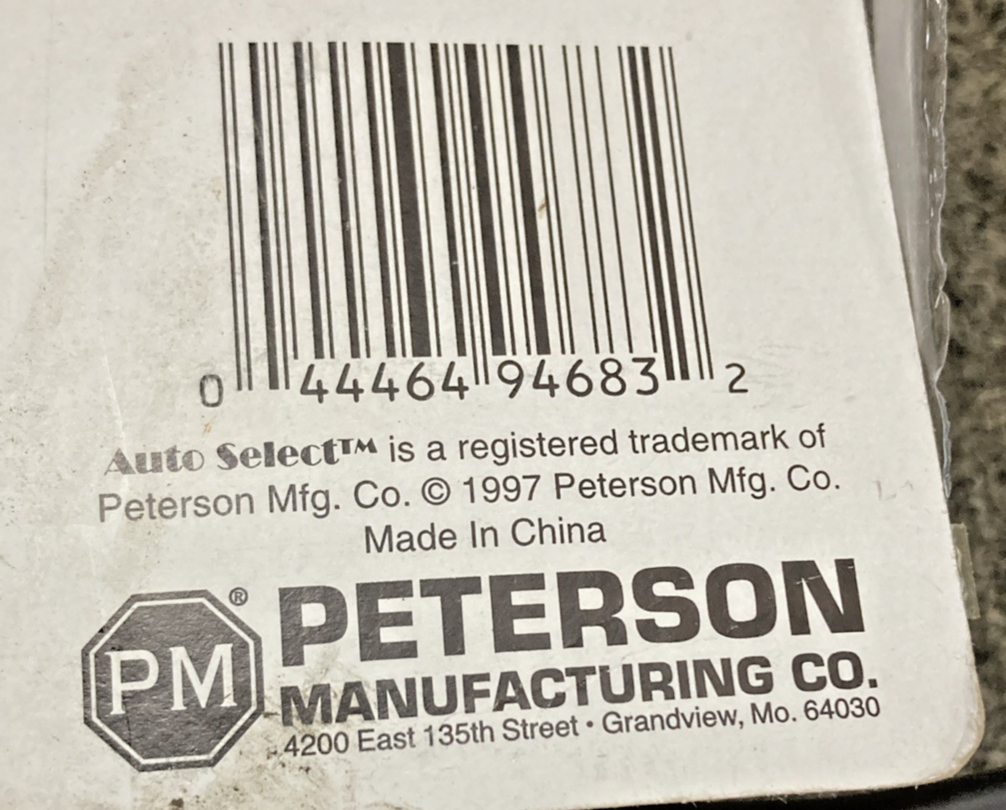 New Genuine Peterson Auto Select 95098-1 Antenna for Ford Taurus and Sable