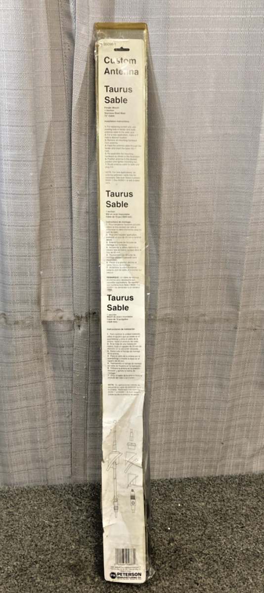 New Genuine Peterson Auto Select 95098-1 Antenna for Ford Taurus and Sable