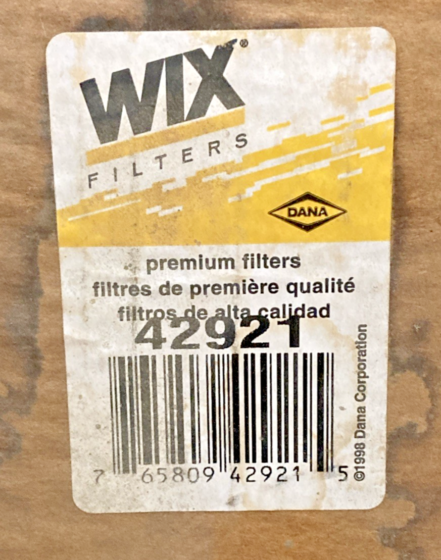 New Genuine Wix 42921 Air Filter