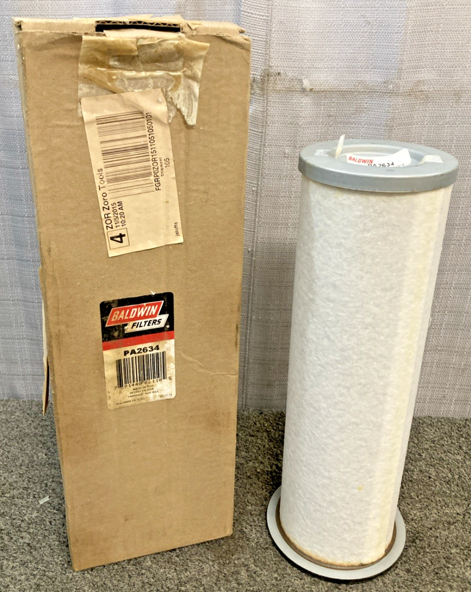 New Genuine Baldwin PA2634 Air Filter