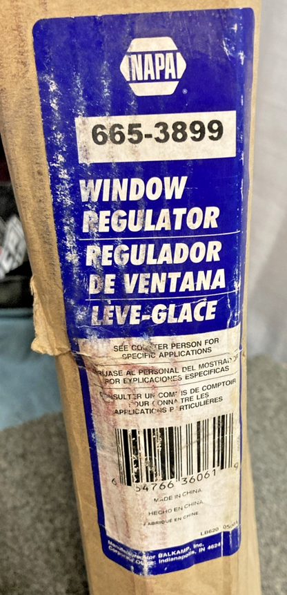 New Genuine Napa 665-3899 Power Window Regulator and Motor Assembly