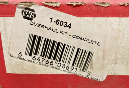 New Genuine Napa 1-6034 Automatic Transmission Overhaul Kit