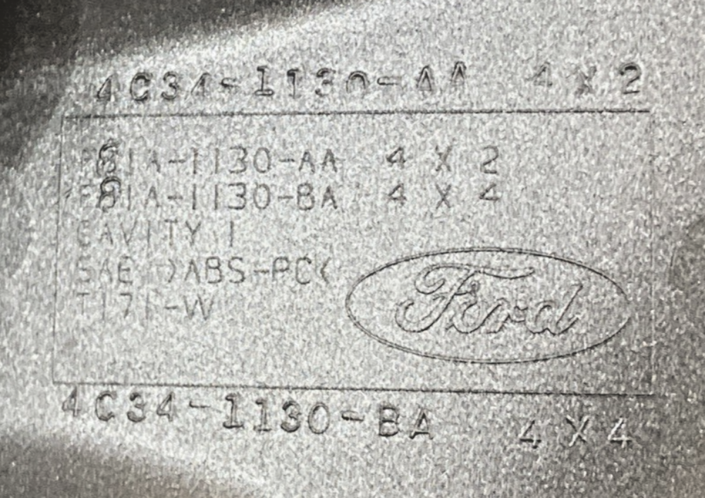 New Genuine Ford 4C3Z-1130-AB Wheel Cover