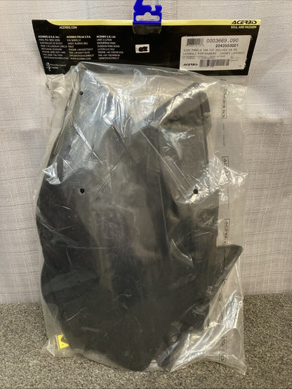 NEW GENUINE ACERBIS 2043550001 SIDE PANEL SET BLACK FOR YAMAHA YZF250/450