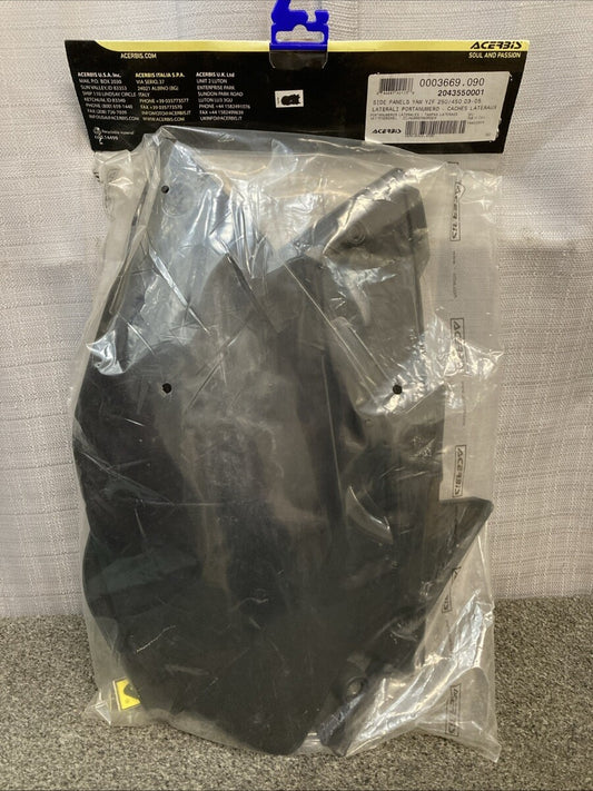 NEW GENUINE ACERBIS 2043550001 SIDE PANEL SET BLACK FOR YAMAHA YZF250/450