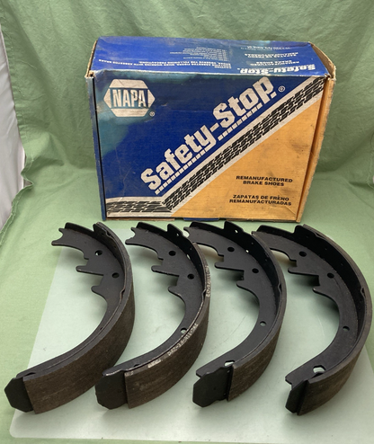 NEW GENUINE NAPA SAFETY-STOP SS-481 REMANUFACTURED BRAKE SHOES