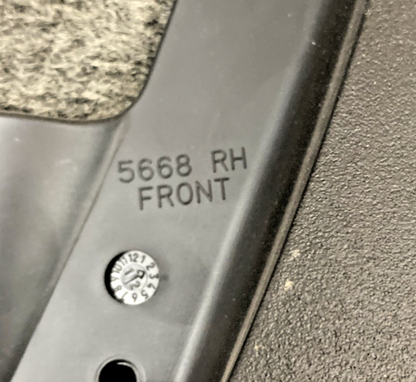New Genuine Husky Liners 56681 Front Mud Guard Set