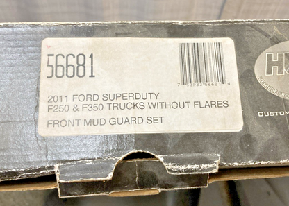 New Genuine Husky Liners 56681 Front Mud Guard Set